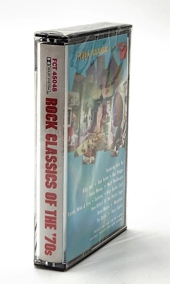 Rock Classics Of The '70s (1989, Cassette, Columbia Records) Factory Sealed - Image 3 of 4