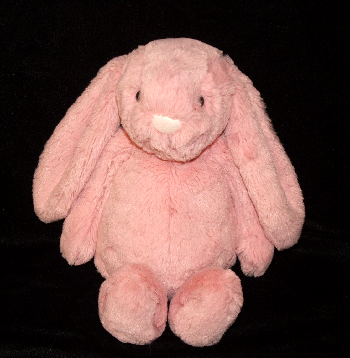 Jellycat Pink Bashful Bunny White Tail Sorrel Petal Rabbit Plush
