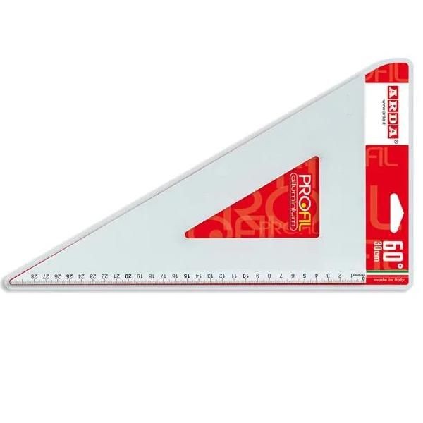 Squadra 30 cm alluminio - Immagine 3