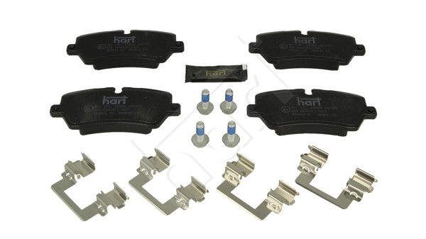 Hinterachse Hart 261 185 Bremsbelagsatz, Scheibenbremse FüR Land Rover-image