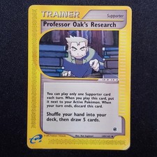 Professor Oak's Research 149/165 Uncommon Expedition Base Set Pokemon Damaged on eBay