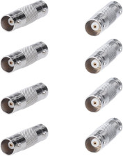 SATMAXIMUM BNC Female to Female Adapter Connector, Coupler for CCTV Security Cam