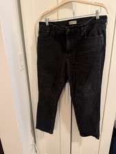 Madewell The Mid-Rise Perfect Vintage Jean Black Mid Rise Size 32