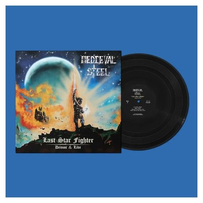 MEDIEVAL STEEL - Last Star Fighter (Demos & Live*LIM. 100 SPLATTER LP*US METAL)