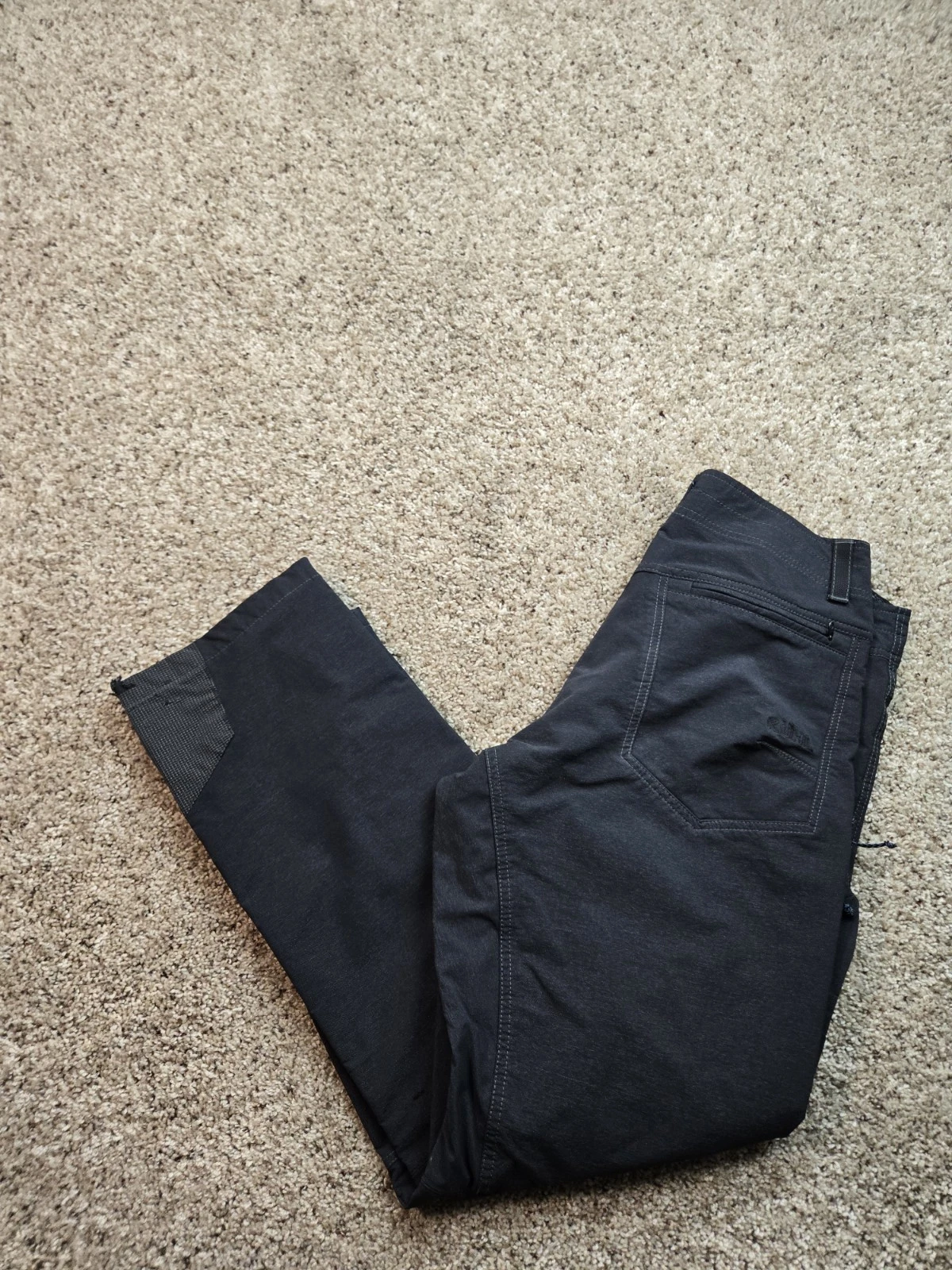 KÜHL Klash Performance Pants Mens 34X30 Gray Softshell Straight Leg Stretch