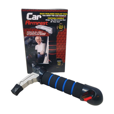 Car Armrest Portable Handle Help Get In & Out of Car Window Breaker Seatbelt NEW