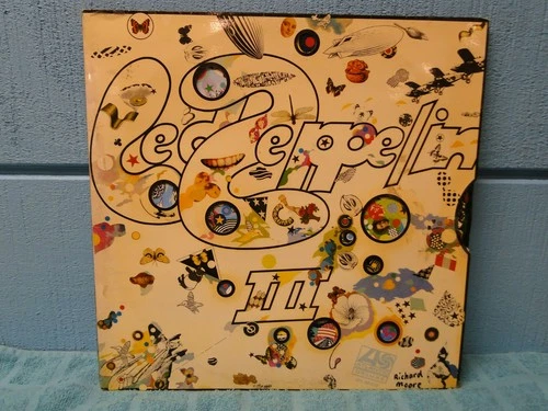 RARE German Press Led Zeppelin III 3 Three LP -EXTRA LPs SHIP FREE