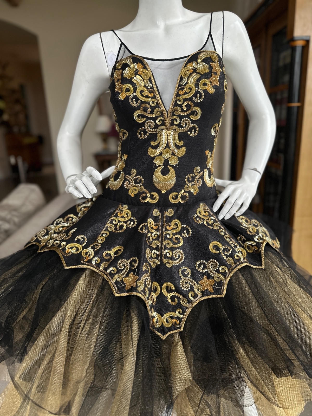 Moschino Couture by Jeremy Scott "Biker Ballerina" Tutu Dress from Spring 2018 image 6