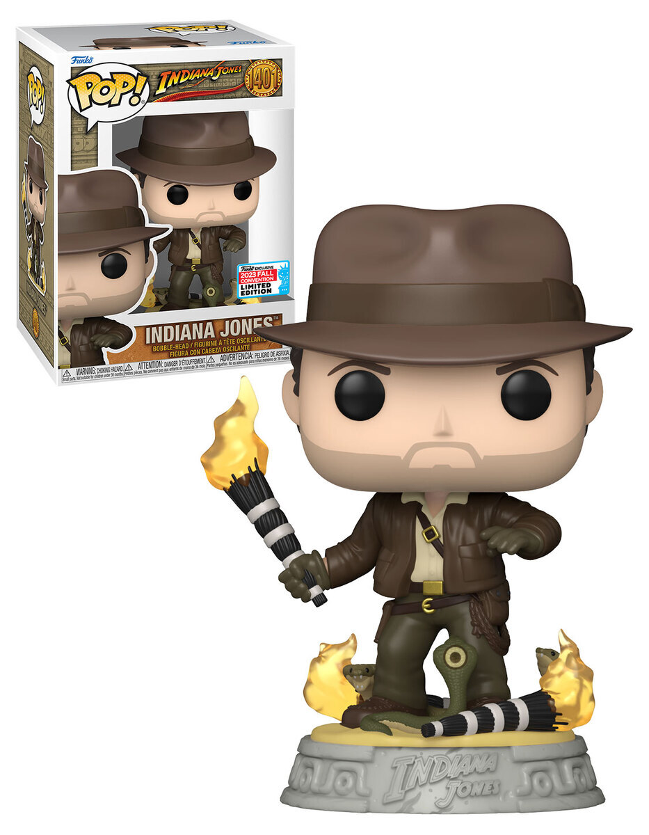 Funko POP! Indiana Jones #1401 Indiana Jones With Snakes