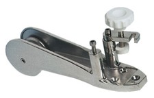 MUSONE PRUA IN ACCIAIO INOX CON BLOCCA ANCORA 340x160mm BARCA GOMMONE