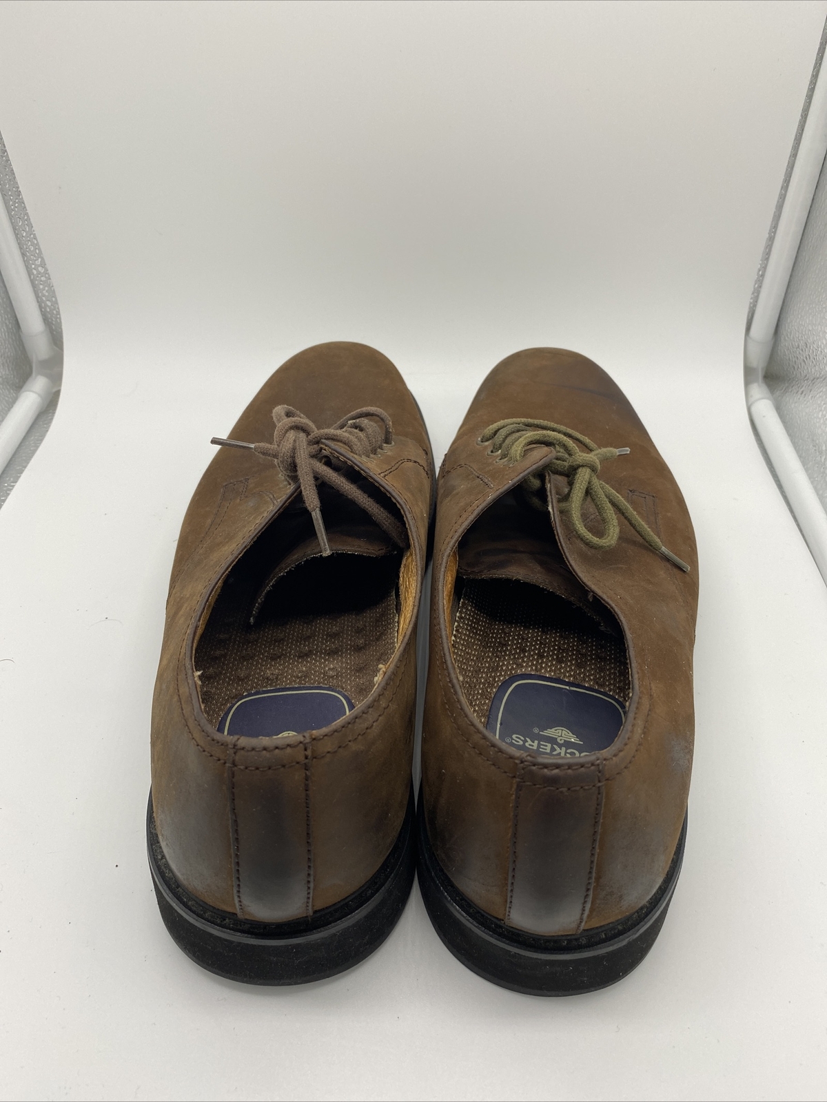 SAOLA Dockers Columbia 090 2908 Oxford scarpe stringate in pelle scamosciata marrone uomo 10 5 M