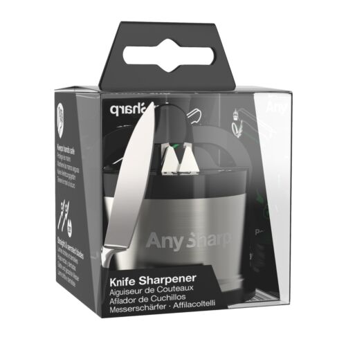AnySharp Global World's Best Knife Suction Sharpener, Pro Metal GENUINE - Picture 10 of 13