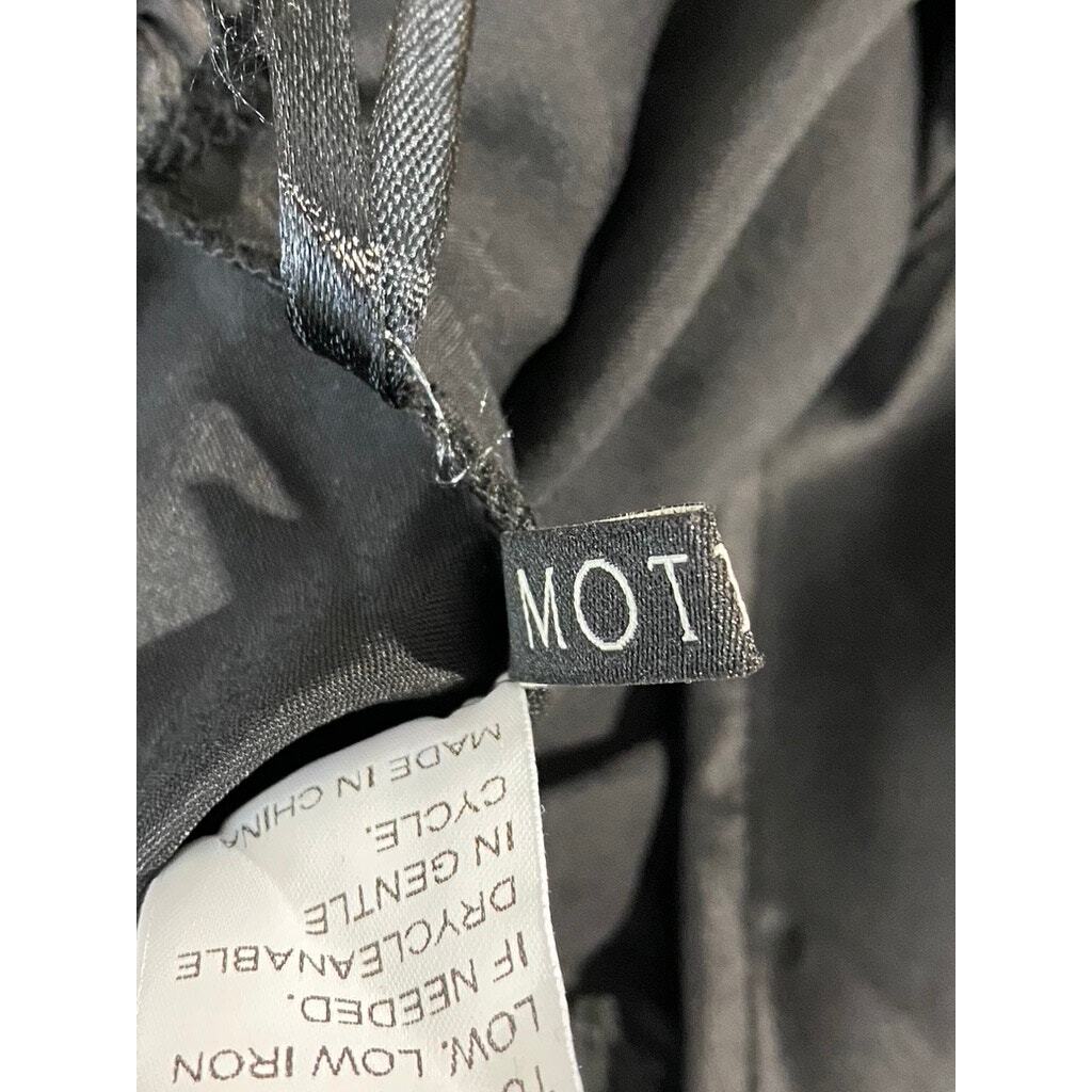 MOTF Women's Black Solid Adjustable Side Ruched S… - image 12