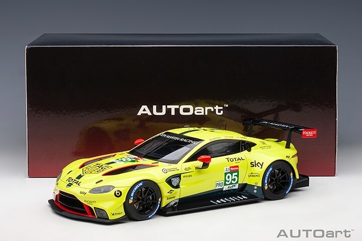 1/18 Aston Martin Vantage GTE #95 Le Mans Pro Yellow Model Car BY