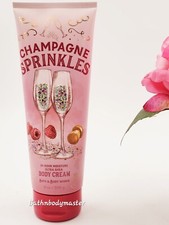 Bath and Body works CHAMPAGNE SPRINKLES Shea Body CREAM lotion 8 oz