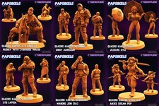 Quadros Kantos Miniatures | Cyberpunk | Sci-Fi Tabletop Miniature
