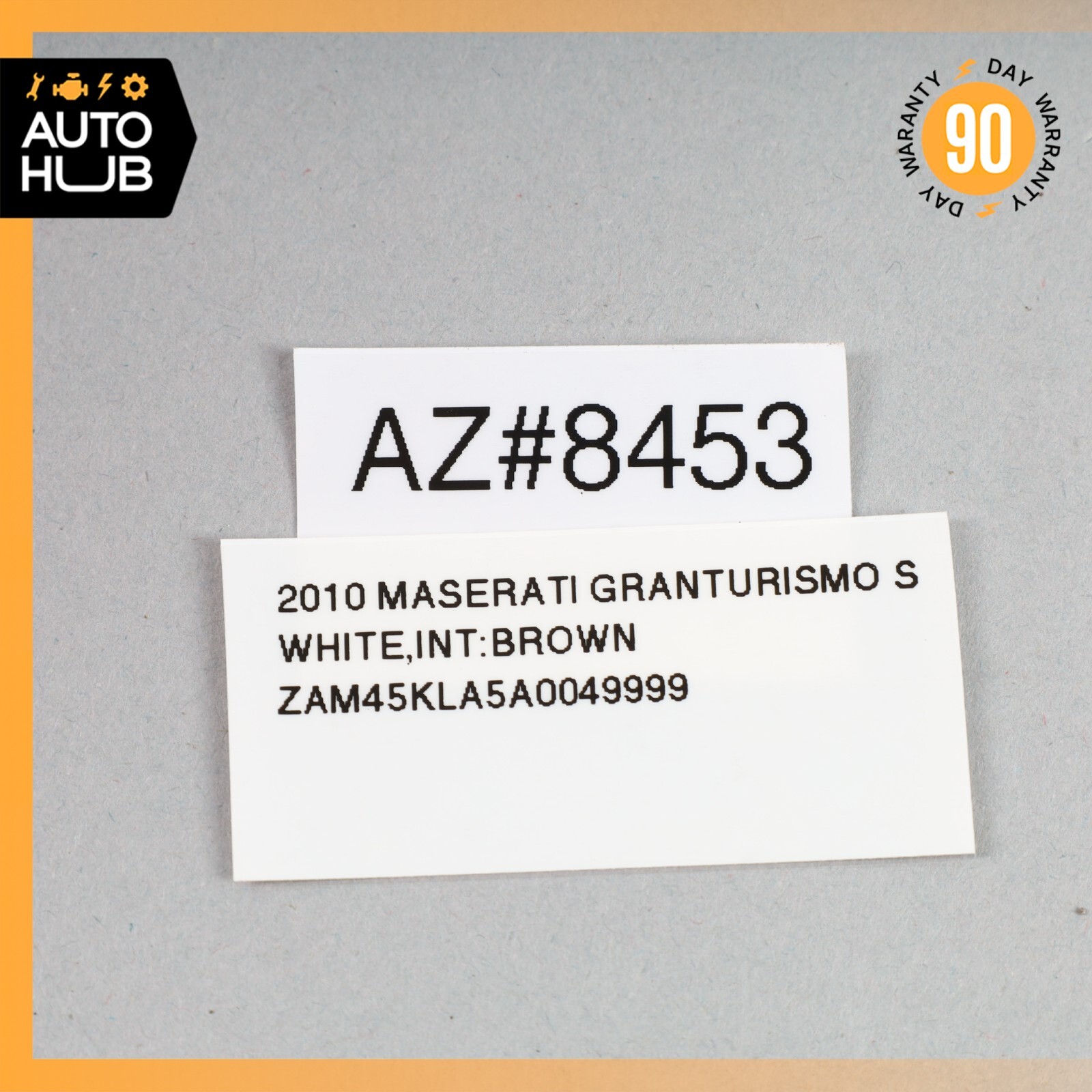 08-12 Maserati GranTurismo M145 Right Side Inner Tail Light Lamp OEM 61k