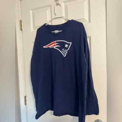 New England Patriots Tom Brady 12 Long Sleeve Shirt Sz 3XL