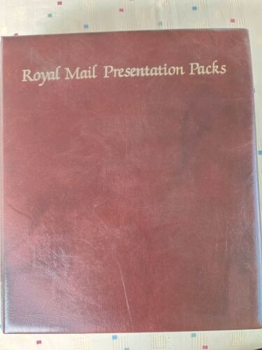Royal Mail Presentation Packs Album with 40 Packs 1989 1990 1991 1992 1993 - Picture 1 of 23