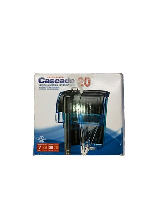 Penn-Plax Cascade Mini Schrank Aquarium Filter mit Aktivkohle und Schwamm