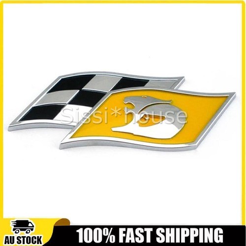 HSV Racing Flag Badge Emblem For Holden Commodore GTS R8 Clubsport ...
