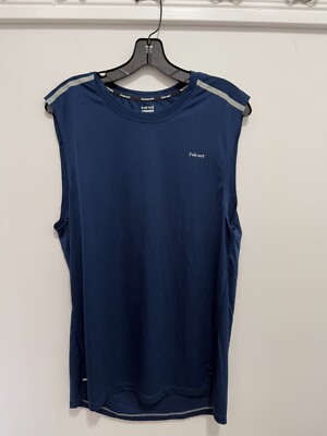 Hind Sleeveless Training Tank Top Navy Mens (NEW)