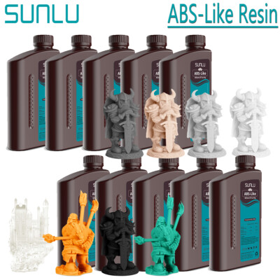 5KG 10KG SUNLU ABS-Like Resin 3D Drucker Resin For most LCD/SLA/DLP 3D Drucker