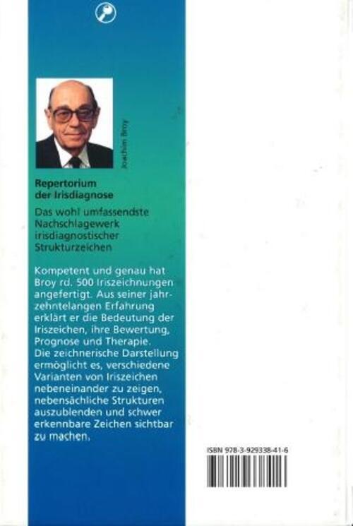Thumbnail - Repertorium Der Irisdiagnose Joachim Broy Buch 638 S. Deutsch 2016