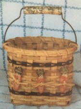Basket Weaving Pattern Carrots in A Row by Sweet Annies Basketry