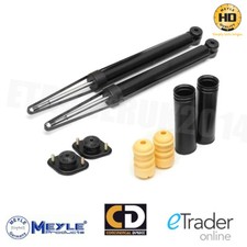 BMW 3 SERIES E46 REAR SHOCK ABSORBERS STRUT TOP MOUNTS x 2 & BUMP STOPS PAIR