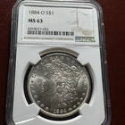 1884-O Morgan Silver Dollar NGC MS63 27052
