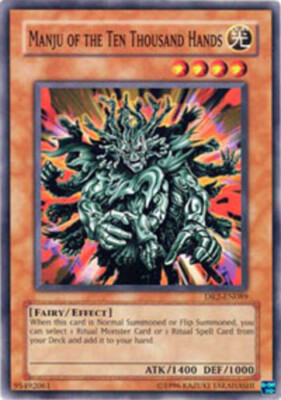 Yugioh! MP Manju of the Ten Thousand Hands - DR2-EN089 - Common - Unlimited Edit