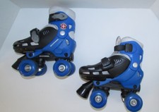 Youth Schwinn Unisex Sz 10J 11J 12J 13J Quad Adjustable Roller Skates