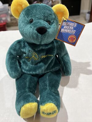 Professional Bull Riders-Troy Dunn-Beanie Type Bear-1998 World PBR Champ-Rodeo