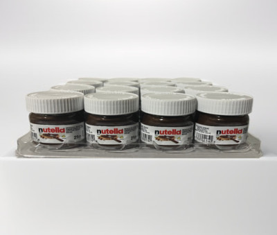 Nutella mini glass bottles - single serve 25g (16 count)