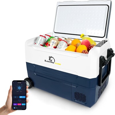 37QT/35L Portable Car Refrigerator Freezer Compressor Cooler Dual Zone 12V Home
