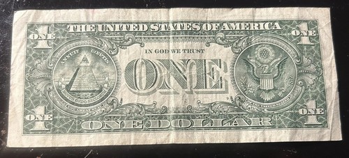 $1 Double Date Note K06120211A (June 12th AND February 11th) Series 2017 - Picture 3 of 3