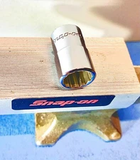 Snap On  TMD12  1/4" Drive 12-Point SAE Flank Drive 3/8" Shallow Socket. NEWBIE!