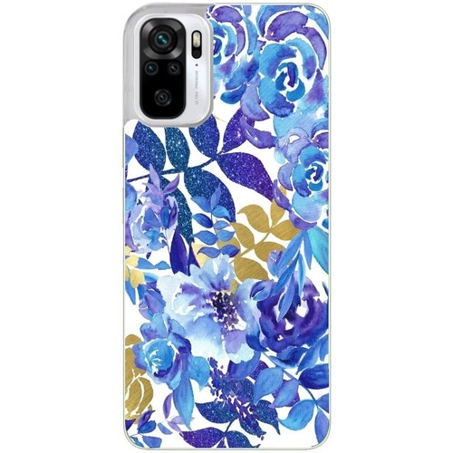 Coque Portefeuille Pour Redmi Note 14 - Vert à Motifs Fleurs Effet Cuir