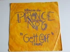 PRINCE & the NPG  Gett Off  7" vinyl Single 1991 Paisley Park W0056