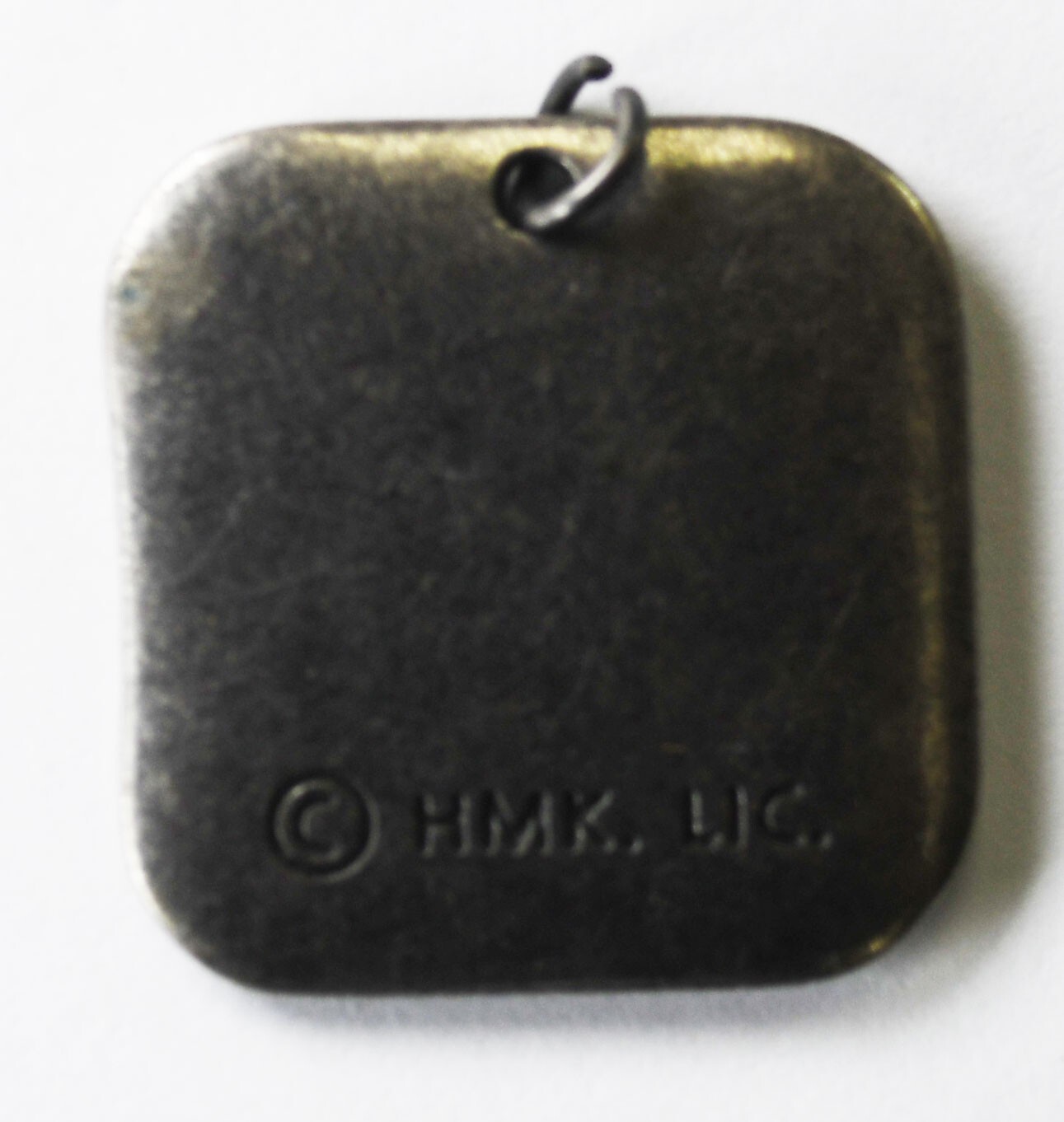 Sterling Silver HMK LIC Rounded Squared Heart Pen… - image 2