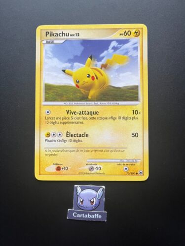 Carte Pokémon Pikachu 70/100 DP Aube Majestueuse - Photo 1/3