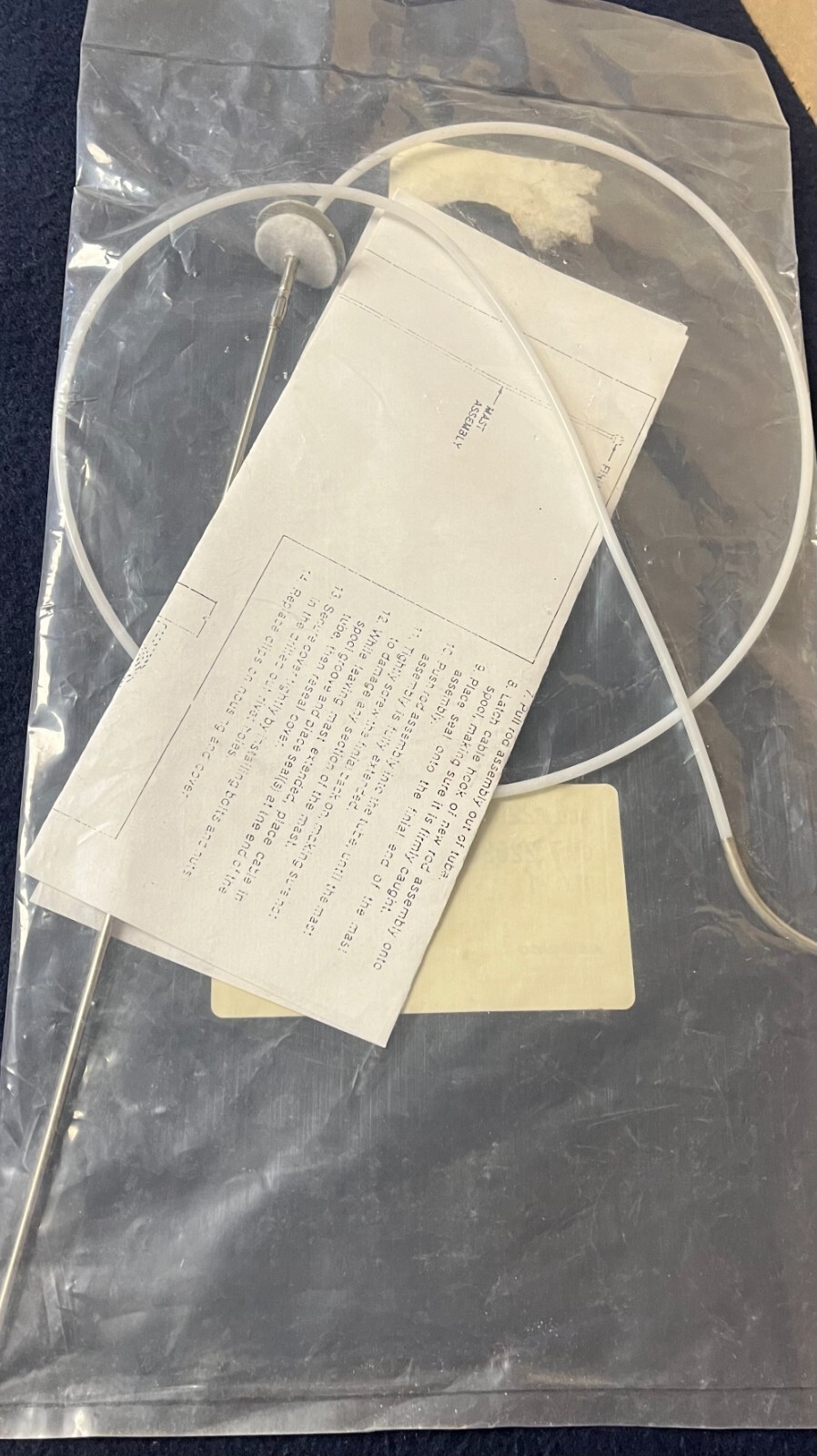 Corvette Power Antenna Cable Repair Kit 197982 (excl CB) NOS GM