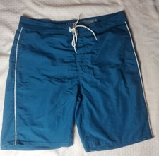 Men  s Old Navy California Swim Trunks Board Shorts Size 38 Aquamarine