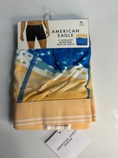 American Eagle Ultra Soft Boxer Brief Men size XL XLarge 6" length THE BEACH NWT