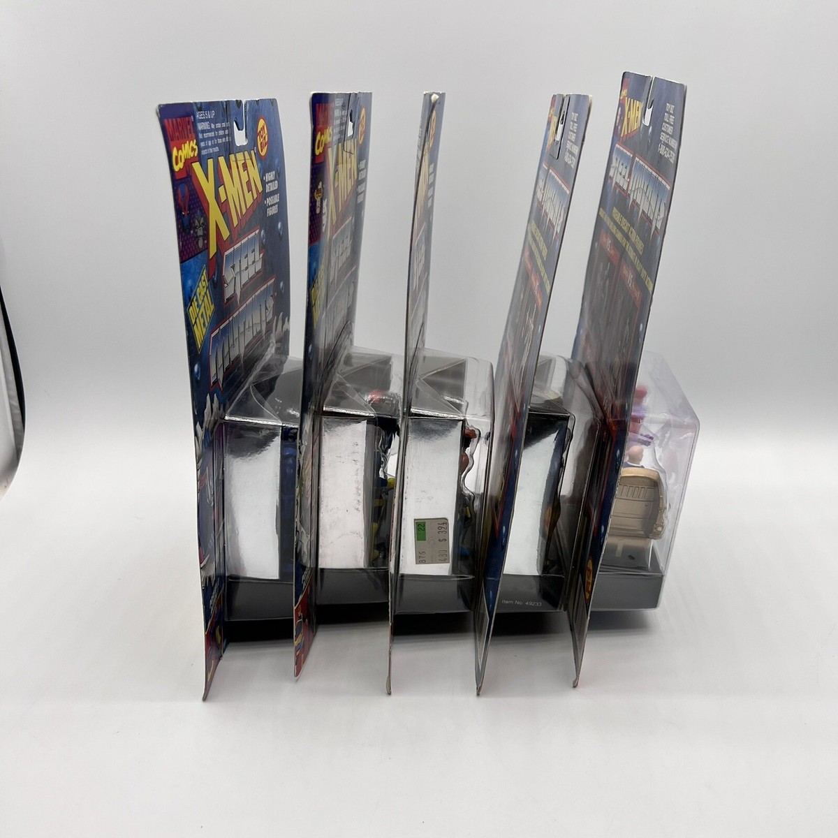Marvel X-Men Steel Mutants Die Cast Metal Action Figures Toybiz