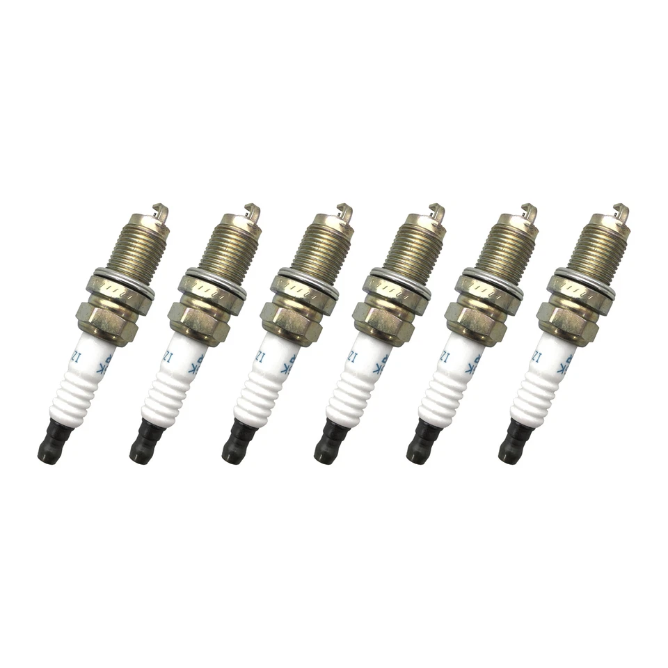 Set of 6pcs Iridium Spark Plugs OEM 3297 SK20R11 Fits 90919-01210 Toyota Lexus Foto 3 de 4