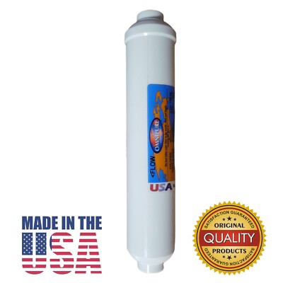 Omnipure K2515 BB 1 Micron Carbon Block With Lead & Cyst Reduction Inline Filter