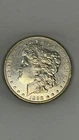 1881 & 1898 Morgan Silver Dollars $1 90% Silver AU Lot of 2 Coins