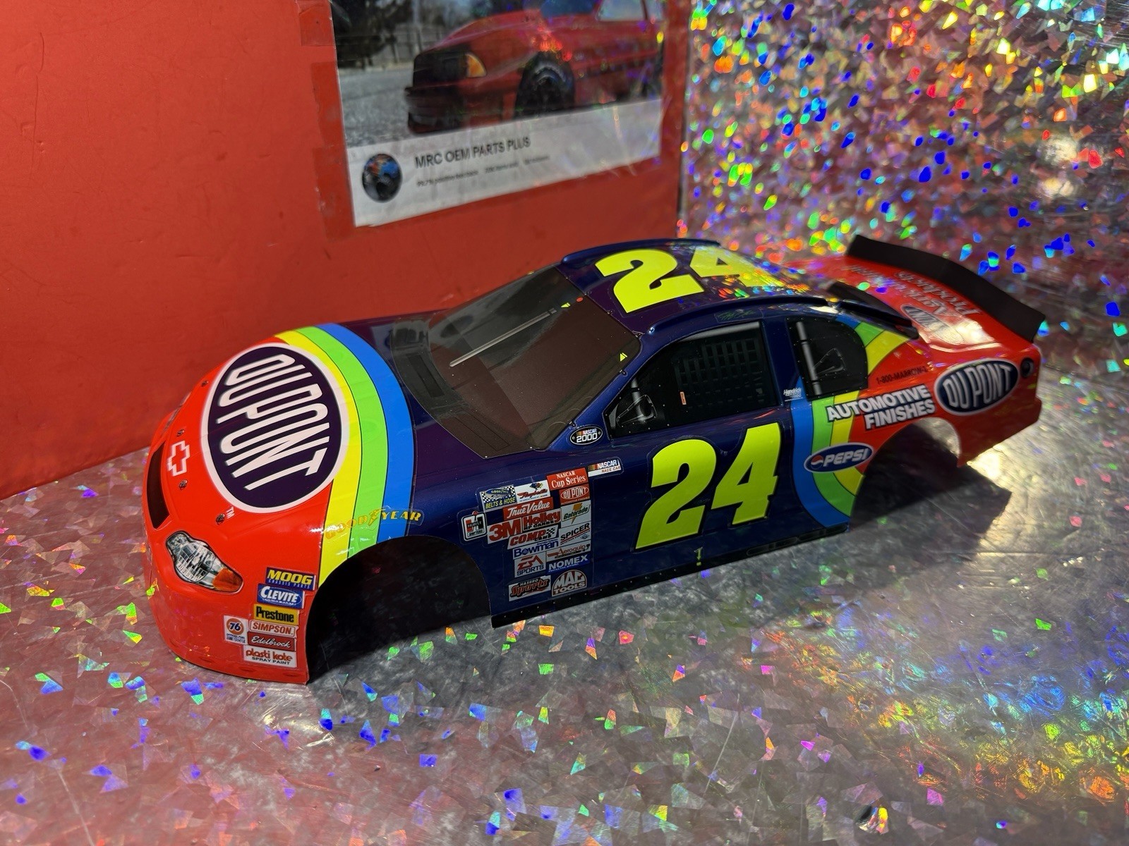 1/12 LOSI NASCAR JEFF GORDON NO.24 DUPONT CHEVROLET MONTE CARLO Body Shell